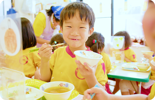 給食について